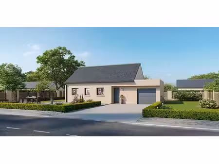 terrain avec maison neuve à vendre