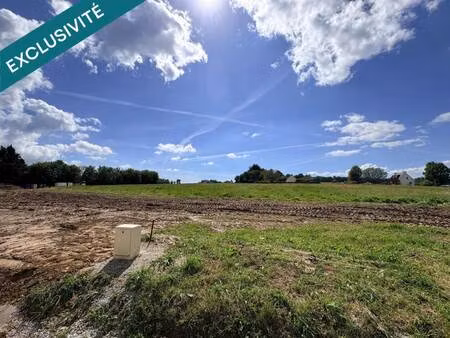 terrain constructible viabilisé à vendre