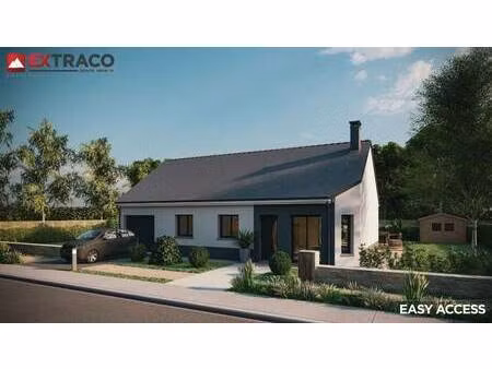 terrain avec maison neuve à vendre