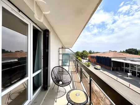 blagnac - t2 - 52m² - balcons - parking - cave