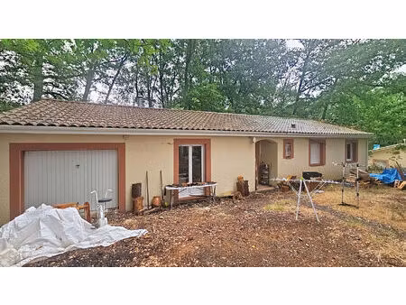 maison avec jardin vendue louée  avec travaux à prévoir