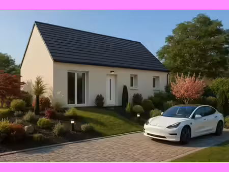 terrain avec maison neuve à vendre
