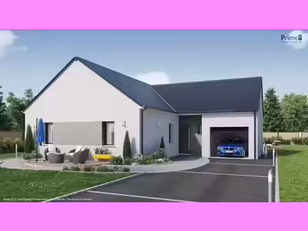 terrain avec maison neuve à vendre