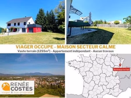 vente en nue propriété - f69-h71 ans - burnhaupt le haut (68520)