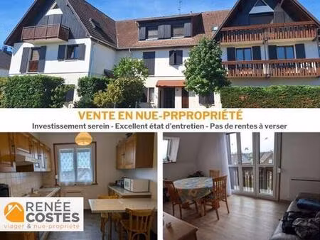 vente en nue propriété - f63-h63 ans - bergholtz (68500)
