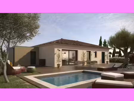 terrain avec maison neuve à vendre