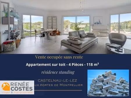 vente en nue propriété - h71 ans - castelnau le lez (34170)