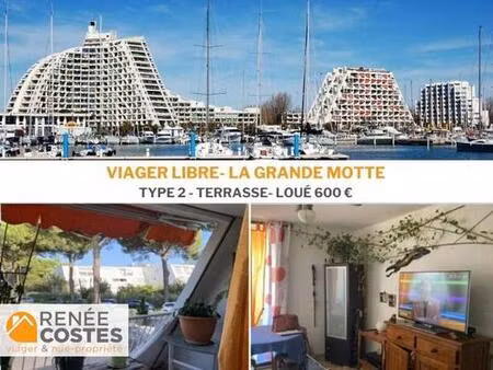 viager libre - h71 ans - la grande motte (34280)