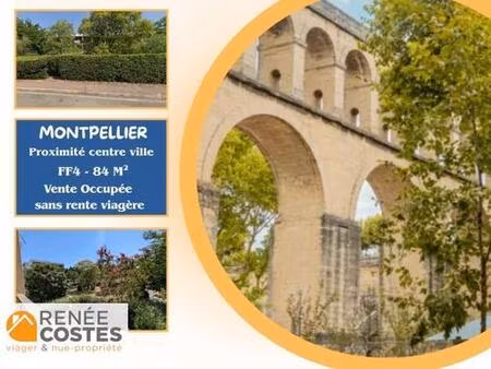 viager occupé - f77 ans - montpellier (34070)