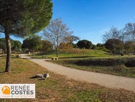 vente en nue propriété - f78-h80 ans - perols (34470)