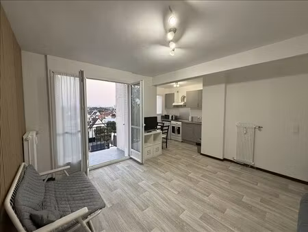 appartement - 30 79 m2 - 1 pièce - meublé