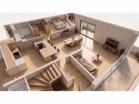 location appartement 5 pièces 146.06 m² à perpignan (66000)  1 730 €
