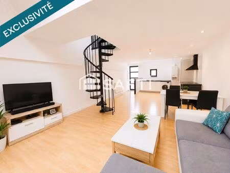 appartement t2 duplex - résidence sécurisé - 54 m2