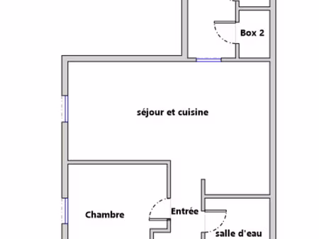 vente appartement 2 pièces