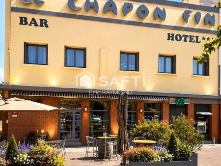 exceptionnel hotel restaurant au coeur d'une ville art