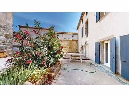maison climatisé r+2 avec local commercial conilhac corbieres 7 pièce(s) 166 m2 cours exte