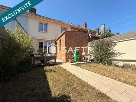 maison 4 chambres - 110m² - double garage - jardin