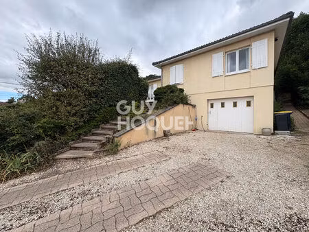 givors montrond : maison individuelle t4 - sous sol de 100m² - vue dégagée - plus de 1 500