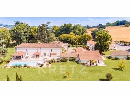 maison avec piscine et terrasse nérac (47)