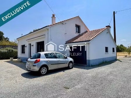 maison de 132m² avec garage et terrain de 5000m²