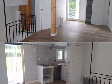 studio -30m2 - terrasse avec vue