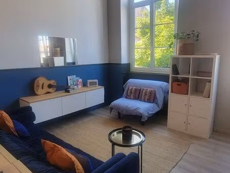 t2 meublé 39m² caluire · bail mobilité 1-10 mois