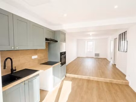 appartement t3 rénové avec jardin