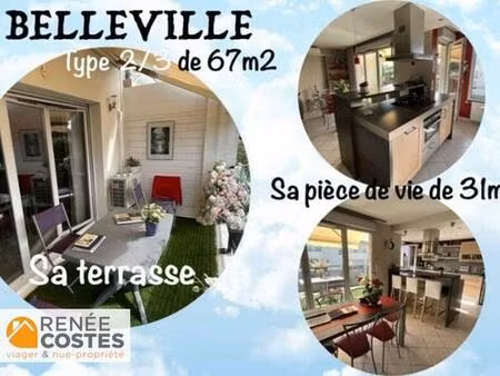 viager occupé - f78 ans - belleville (69220)