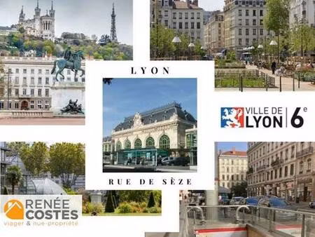 viager occupé - f78 ans - lyon (69006)