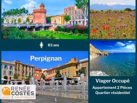 viager occupé - f83 ans - perpignan (66000)