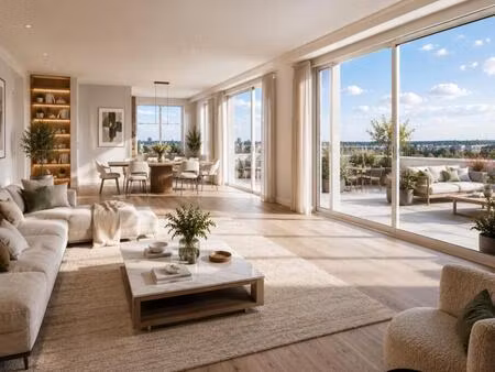 bel appartement 4 pièces à proximité immédiate des transports avec balcon !
