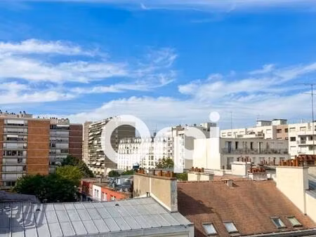 nation - appartement 2/3 pieces - 53m² - etage eleve - cave