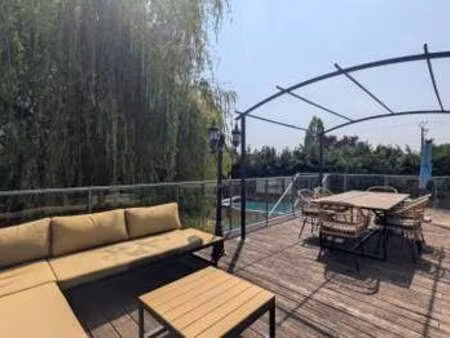 vente maison piscine à gennes-val-de-loire (49350) : à vendre piscine / 170m² gennes-val-d