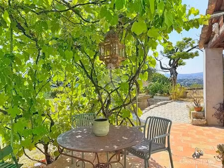 maison de caractère de 1789 - 8pièces - vue panoramique grasse