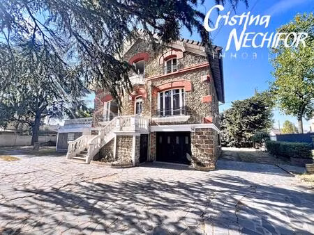 coup de cœur – authentique maison meulière familiale avec jardin à montfermeil