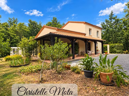 maison familiale avec piscine  parc boisé et vie de plain-pi