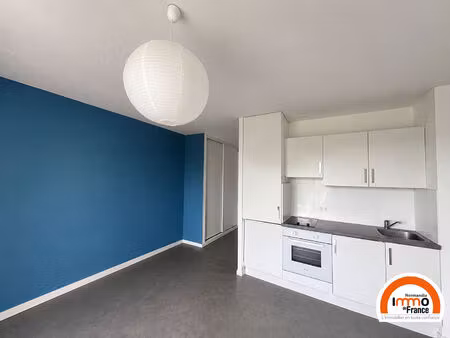 quartier chu de bois-guillaume - f1 de 25m² dans une résidence calme et sécurisée.