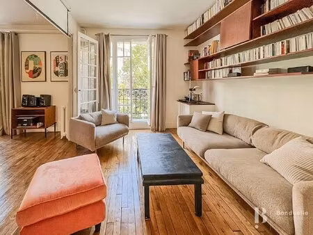 paris xviii - superbe 6 pieces meuble de 130m² - 4 chambres - square de clignancourt