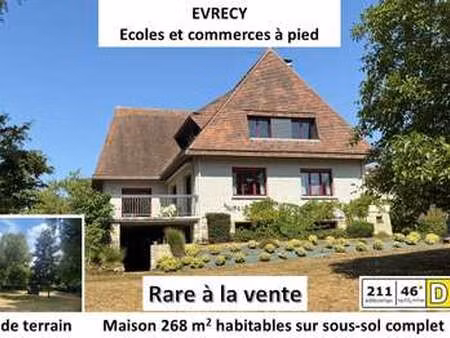 vente maison à évrecy (14210) : à vendre / 268m² évrecy
