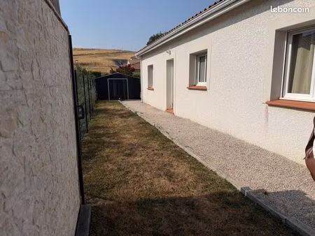 maison villa 110m2 plein pied avec garage  cabanon  parking privéx2