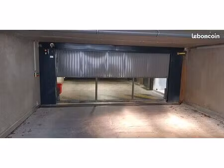 garage en sous sol