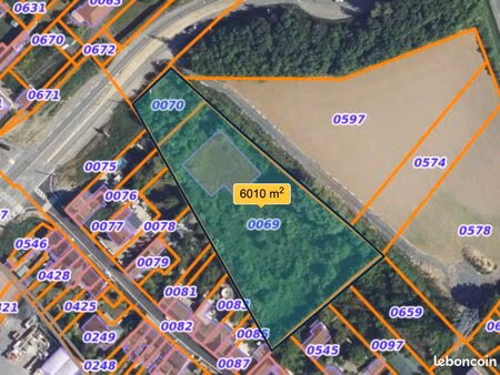 terrain constructible à vendre