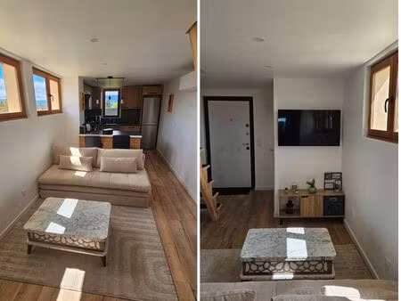duplex t3 meublé avec jardin - proche genève - pour location courte et moyenne durée