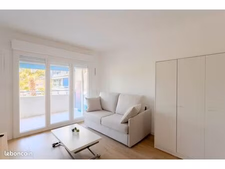 location étudiante- studio villeneuve loubet proche plage