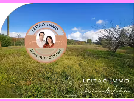 terrain constructible à vendre