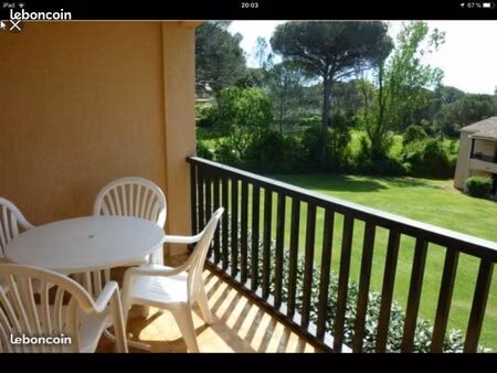 studio meublé à saint raphaël valescure en bail étudiant