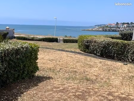 t3 vue mer terrasse jardin – pontaillac royan
