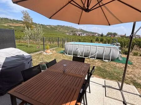 maison récente - vignoble