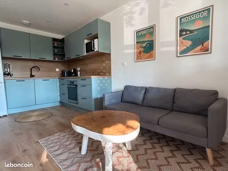 location meublée 9 mois t4 64m2 à capbreton