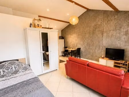 ? studio meublé 35 m² – tout équipé – climatisation – parking privé – métro b & hôpital ly